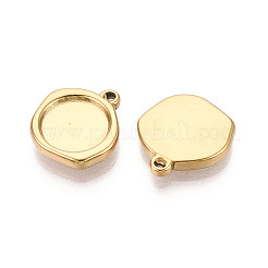 Cabochon pendenti in acciaio inossidabile 304&nbsp;X-STAS-T067-70B-G
