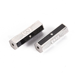 Perline smaltate in acciaio inossidabile chirurgico 316&nbsp;X-STAS-S116-275P