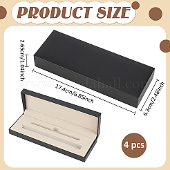 Boîtes cadeaux pour stylos en plastique&nbsp;CON-WH0001-85A-01