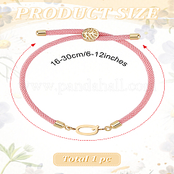 1 bracelet coulissant réglable en nylon pour femme&nbsp;BJEW-LP0001-32Q-03