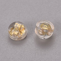 Poussoirs d'oreilles en laiton et en plastique&nbsp;KK-I664-04G