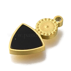 Ionenplattierung (IP) 304 Edelstahl manuelle Polieranhänger&nbsp;X-STAS-M059-07G-01
