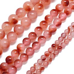 Chapelets de perles en jade de malaisie naturelle&nbsp;G-B165-C01-6mm