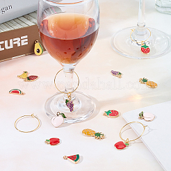 Kits de diy para decorar copas de vino&nbsp;DIY-SC0016-42