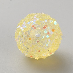 Perles de paillettes acryliques opaques&nbsp;LS-FIND-CJC0010-111A-02