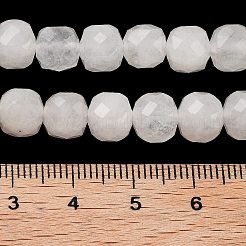 Natürliche weiße Jade perlen Stränge&nbsp;G-H028-A09-17