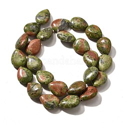 Perline Unakite naturali fili&nbsp;G-P561-B02-01