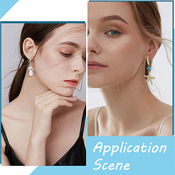 80 pièce de boucles d'oreilles créoles en acier inoxydable 304&nbsp;FIND-SC0012-48