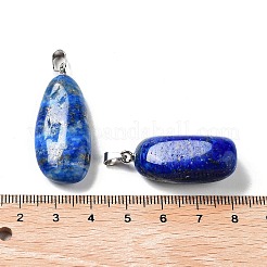 Pendentifs en lapis lazuli naturel&nbsp;G-P525-01P-02