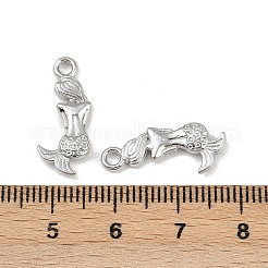 Tibetische Stil Anhänger & Charms&nbsp;TIBEP-23830-P-RS