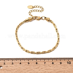 Bracelets à chaînes en acier inoxydable 304 pour femmes&nbsp;BJEW-A158-02B-G