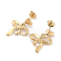 Orecchini pendenti in acciaio inossidabile 304&nbsp;EJEW-H115-06G