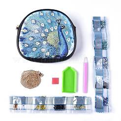 Kits d'autocollants de peinture au diamant bricolage pour la fabrication de sacs&nbsp;DIY-F054-14