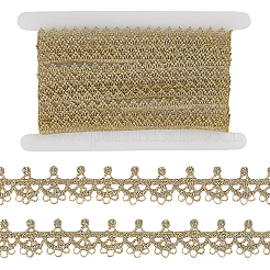 5 Yards Polyester-Spitzenbesatzbänder&nbsp;OCOR-GF00005-12C