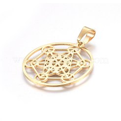 Pendentifs en acier inoxydable 304&nbsp;STAS-P209-19G