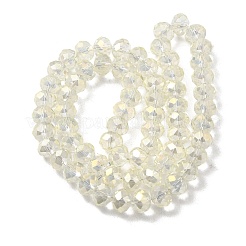 FilI di perline in vetro placcato&nbsp;LS-EGLA-D020-8x5mm-70