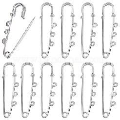 20 Stück robuste Sicherheitsnadeln aus Stahl&nbsp;DIY-SC0033-20