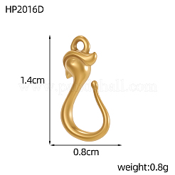 Hakenverschlüsse aus Edelstahl 304&nbsp;STAS-OY006-95G