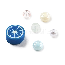 (vente de liquidation défectueuse : désordonnée) kit de fabrication de bijoux à faire soi-même avec perles en verre&nbsp;DIY-XCP0003-53