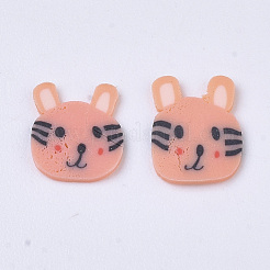 Handgemachte Kätzchen Cabochons aus Fimo&nbsp;LS-CLAY-R087-31