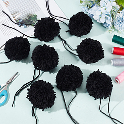 12 pompon en polyester pour loisirs créatifs ([1] pièce)&nbsp;AJEW-CY0002-95A
