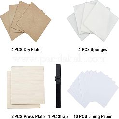 Holzprägung DIY Ecke Papierdruck Kartenschneider&nbsp;DIY-WH0214-54A