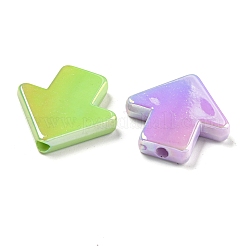 UV-beschichtete undurchsichtige Acrylperlen&nbsp;OACR-G039-02