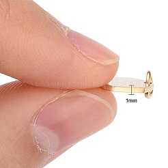 Ionenplattierung (IP) 304 Edelstahl-Stanz-Leeranhänger&nbsp;LS-STAS-I311-24G
