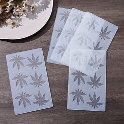 Moules en silicone de qualité alimentaire en feuille d'érable&nbsp;DIY-I058-06