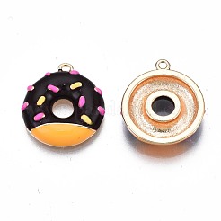 Pendentifs d'émail en laiton &nbsp;KK-N232-210A