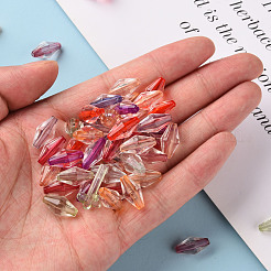 Abalorios de acrílico transparentes&nbsp;TACR-S154-13A