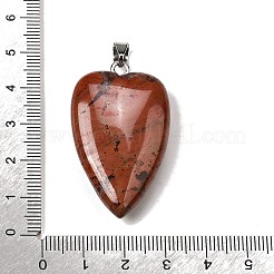 Natürliche rote Jaspis Anhänger&nbsp;G-F820-04P-12