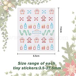 144 pz 12 stili cabochon in lega a tema natalizio&nbsp;MRMJ-FH0001-10G