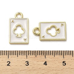 Leicht vergoldete Emaille-Anhänger&nbsp;ENAM-R145-07G-01
