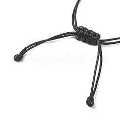 Fabrication de bracelets en macramé en acier inoxydable 304 pour porte-pierres&nbsp;AJEW-JB01193-01