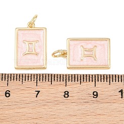 Pendentifs d'émail en laiton &nbsp;KK-CBA62C2-01J