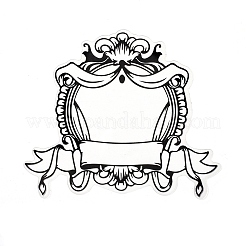 10 Stück 10 Stile Vintage Spitze wasserdichte Haustier Aufkleber Sets&nbsp;LS-DIY-M066-05E