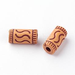 Perline di acrilico finto legno&nbsp;SACR-Q186-32