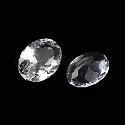 Cabochon di strass di vetro trasparente&nbsp;RGLA-B003-04B-09