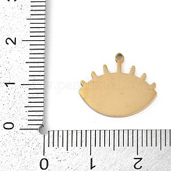 304 Edelstahl-Emaille-Anhänger&nbsp;STAS-I325-104A-G
