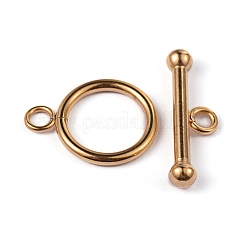 Ionenplattierung (IP) 304 Edelstahl-Ring-Knebelverschlüsse&nbsp;STAS-L176-13G