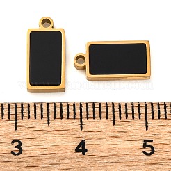 304 Edelstahl-Emaille-Anhänger&nbsp;STAS-M105-02G