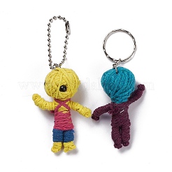 Porte-clés en fil de coton&nbsp;KEYC-F037-04