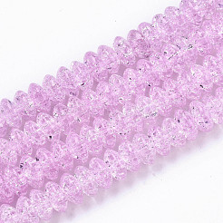 Perle di vetro crackle&nbsp;GLAA-S192-B-004