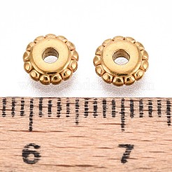 Cuentas de disco de acero inoxidable 304&nbsp;STAS-P319-14B-G