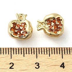 Colgante micropavé cubic zirconia de latón&nbsp;KK-H455-16G
