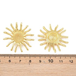 Aretes de sol de latón&nbsp;EJEW-F400-20G