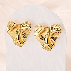 Pendientes de acero inoxidable 304 para mujer&nbsp;EJEW-U052-03G