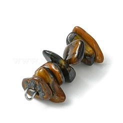 12 Stück 12 Stile natürliche und synthetische gemischte Edelsteinanhänger&nbsp;PALLOY-JF02499-02