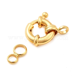 Ottone fermagli anello elastico&nbsp;KK-D407-01G-B